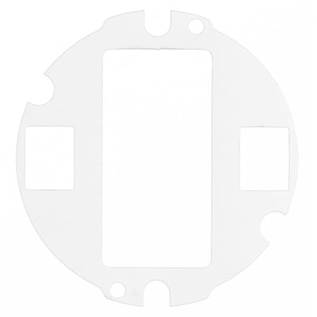 Hubbell Wiring Device-Kellems Sub-Plate, Round, Steel S1R4SP2X2STYLE